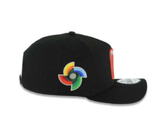 Load image into Gallery viewer, Mexico New Era WBC World Baseball Classic 9FORTY 940 Adjustable A-Frame Cap Hat Black Crown/Visor Red/White/Green Logo Gray UV
