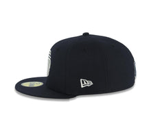 Load image into Gallery viewer, San Diego FC MLS New Era 59FIFTY 5950 Fitted Cap Hat Nsvy Blue Crown/Visor Metallic Silver Logo Gray UV
