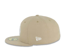 Load image into Gallery viewer, San Diego FC New Era MLS 59FIFTY 5950 Fitted Cap Hat Khaki Crown/Visor White Logo Gray UV
