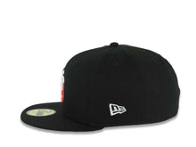 Load image into Gallery viewer, San Diego Padres New Era MLB 59FIFTY 5950 Fitted Cap Hat Black Crown/Visor Green/White/Red Logo Eagle Side Patch Gray UV
