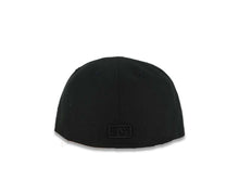 Load image into Gallery viewer, (Youth) San Diego Padres New Era MLB 59FIFTY 5950 Kid Fitted Cap Hat Black Crown/Visor Black Logo Black UV
