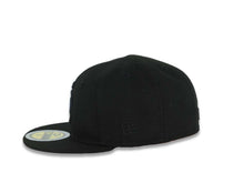 Load image into Gallery viewer, (Youth) San Diego Padres New Era MLB 59FIFTY 5950 Kid Fitted Cap Hat Black Crown/Visor Black Logo Black UV
