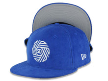 Load image into Gallery viewer, (Corduroy) San Diego FC New Era MLS 9FIFTY 950 Snapback Cap Hat Royal Blue Crown/Visor White Logo Gray UV
