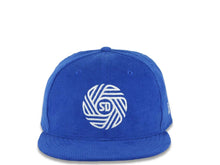Load image into Gallery viewer, (Corduroy) San Diego FC New Era MLS 9FIFTY 950 Snapback Cap Hat Royal Blue Crown/Visor White Logo Gray UV
