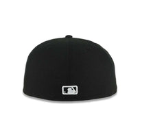 Load image into Gallery viewer, San Diego Padres New Era MLB 59FIFTY 5950 Fitted Cap Hat Black Crown/Visor White Logo South Bay Pier Side Patch Gray UV
