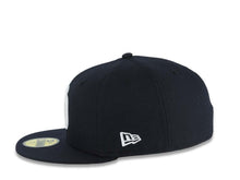 Load image into Gallery viewer, San Diego Padres New Era MLB 59FIFTY 5950 Fitted Cap Hat Dark Navy Blue Crown/Visor Orange/Light Orange/Royal Blue Logo
