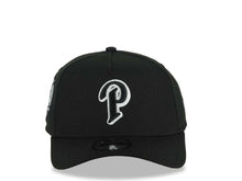 Load image into Gallery viewer, San Diego Padres New Era MLB 9FORTY 940 Adjustable A-Frame Cap Hat Black Crown/Visor Black/White P Logo 40th Anniversary Side Patch Gray UV

