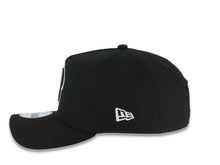 Load image into Gallery viewer, San Diego Padres New Era MLB 9FORTY 940 Adjustable A-Frame Cap Hat Black Crown/Visor Black/White P Logo 40th Anniversary Side Patch Gray UV
