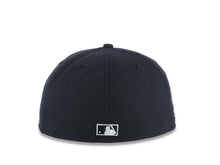 Load image into Gallery viewer, San Diego Padres New Era MLB 59FIFTY 5950 Fitted Cap Hat Navy Blue Crown/Visor Navy Blue/White Logo 10 Years Petcopark Side Patch Gray UV
