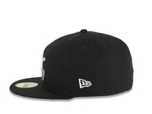 Load image into Gallery viewer, Los Angeles Dodgers New Era MLB 59FIFTY 5950 Fitted Cap Hat Black Crown/Visor White Logo With Skateboarding Gray UV
