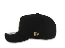 Load image into Gallery viewer, Los Angeles Dodgers New Era MLB 9FORTY 940 Adjustable A-Frame Cap Hat Black Crown/Visor Metallic Gold Logo 2025 World Series Champions Gray UV
