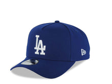 Load image into Gallery viewer, Los Angeles Dodgers New Era MLB 9FORTY 940 Adjustable A-Frame Cap Hat Royal Blue Crown/Visor White Logo Japan World Series Champions Side Patch Gray UV
