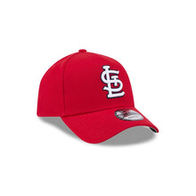 Load image into Gallery viewer, St. Louis Cardinals New Era MLB 9FORTY 940 Adjustable A-Frame Cap Hat Red Crown/Visor Team Color Logo Gray UV
