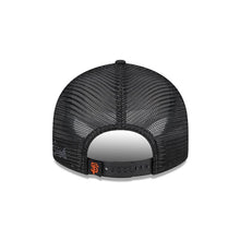 Load image into Gallery viewer, San Francisco Giants New Era MLB 9FIFTY 950 Snapback Low Profile Trucker/Mesh Cap Hat Black Crown/Visor Orange Logo Gray UV
