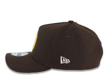 Load image into Gallery viewer, San Diego Padres New Era MLB 9FORTY 940 Adjustable A-Frame Cap Hat Brown Crown/Visor White/Yellow Logo 2016 All-Star Game Side Patch
