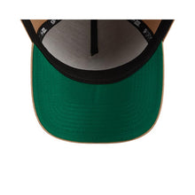 Load image into Gallery viewer, Los Angeles Dodgers New Era MLB 9FORTY 940 Adjustable A-Frame Cap Hat Khaki Crown/Visor White Logo Green UV

