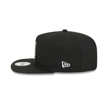 Load image into Gallery viewer, Los Angeles Dodgers New Era MLB 9FORTY 940 A-Frame Snapback Cap Hat Black Crown/Visor Metallic Gold/Bronze Logo 8x Champions Ring Green UV
