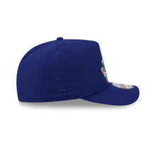 Load image into Gallery viewer, Los Angeles Dodgers New Era MLB 9FORTY 940 A-Frame Snapback Cap Hat Royal Blue Crown/Visor Team Color Logo With Skateboarding Cartoon
