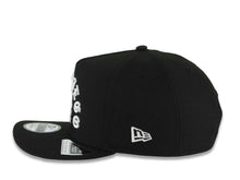 Load image into Gallery viewer, San Diego Padres New Era MLB 9FIFTY 950 Snapback A-Frame Cap Hat Black Crown/Visor White Logo 1969 Major League Baseball 40th Anniversary Side Patch
