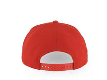 Load image into Gallery viewer, San Diego Padres New Era MLB 9FORTY 940 Adjustable A-Frame Cap Hat Red Crown/Visor White Bats Logo Petco Park 10 Years Side Patch Gray UV

