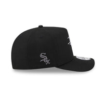 Load image into Gallery viewer, Chicago White Sox New Era MLB 9FIFTY 950 Snapback A-Frame Cap Hat Black Crown/Visor White Logo With Cartoon Gray UV
