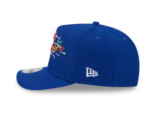 Load image into Gallery viewer, Chicago Cubs New Era MLB 9FIFTY 950 Snapback A-Frame Cap Hat Royal Blue Crown/Visor Red/White Logo With Cartoon Gray UV
