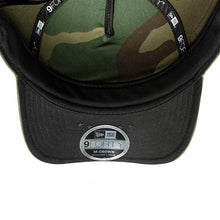 Load image into Gallery viewer, San Diego Padres New Era MLB 9FORTY 940 M-Crown A-Fram Cap Hat Olive Crown/Visor Olive Logo US Flag (2026 Armed Forces Day)
