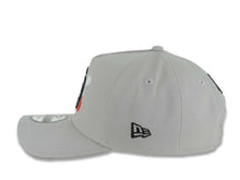 Load image into Gallery viewer, (Capland Exclusive) San Diego Padres New Era MLB 9FORTY 940 Adjustable A-Frame Gray Cap Hat Black/White/Red Splatter Logo Petco Park 20 Years Patch

