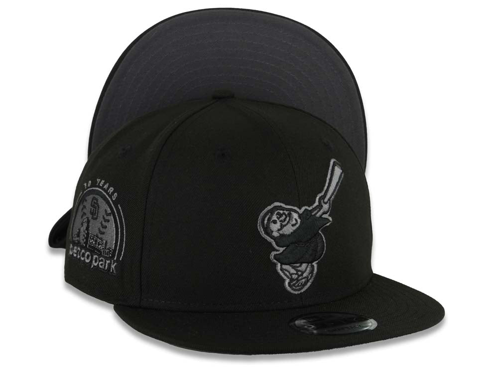 San Diego Padres New Era MLB 9FIFTY 950 Snapback Cap Hat Black