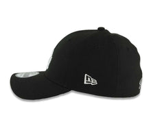 Load image into Gallery viewer, Los Angeles Dodgers New Era MLB 39THIRTY 3930 Flexfit Cap Hat Black Crown/Visor White Logo Black UV
