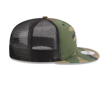 Load image into Gallery viewer, New York Yankees New Era MLB 9FIFTY 950 Snapback Trucker/MeshCap Hat Camo Crown/Visor White Logo
