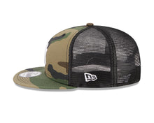 Load image into Gallery viewer, New York Yankees New Era MLB 9FIFTY 950 Snapback Trucker/MeshCap Hat Camo Crown/Visor White Logo
