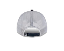 Load image into Gallery viewer, San Diego FC New Era MLS  9FORTY 940 Adjustable Mesh/Trucker Cap Hat Navy Blue Crown/Visor White Logo 

