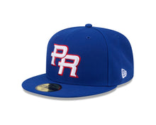 Load image into Gallery viewer, Puerto Rico New Era WBC 59FIFTY 5950 Fitted Cap Hat Royal Blue Crown/Visor White/Red Logo (Hidden Hit)
