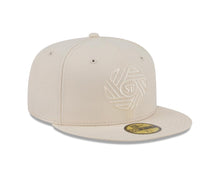 Load image into Gallery viewer, San Diego FC New Era MLS 59FIFTY 5950 Fitted Cap Hat Cream Crown/Visor Cream Logo (Color Pack)
