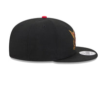 Load image into Gallery viewer, Pittsburgh Pirates New Era MLB 9FIFTY 950 Snapback Cap Hat Black Crown/Visor Yellow Face/Head Logo Gray UV (2026 City Connect)
