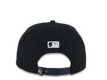 Load image into Gallery viewer, New York Yankees New Era MLB 9FIFTY 950 A-Frame Snapback Cap Hat Navy Blue Crown/Visor Green/Orange Liberty Cartoon Logo NY Side Patch Gray UV
