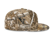 Load image into Gallery viewer, San Diego Padres New Era MLB 59FIFTY 5950 Fitted Cap Hat Real Tree Camo Crown/Visor White Logo Gray UV
