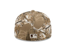 Load image into Gallery viewer, San Diego Padres New Era MLB 59FIFTY 5950 Fitted Cap Hat Real Tree Camo Crown/Visor White Logo Gray UV
