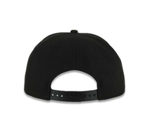 Load image into Gallery viewer, New York Yankees New Era MLB 9FIFTY 950 Snapback Cap Hat Black Crown/Visor Black/Metallic Gold Logo Aztec Calendar Side Patch Gray UV
