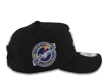 Load image into Gallery viewer, Los Angeles Dodgers New Era MLB 9FORTY 940 Adjustable A-Frame Cap Black Crown/Visor White/Blue Rose Logo 2024-2025 World Series Champions Side Patch
