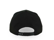 Load image into Gallery viewer, San Diego Padres New Era MLB 9FORTY 940 Adjustable A-Frame Cap Hat Black Crown/Visor White Logo With 2 Palm Trees 20 Years Petcopark Side Patch
