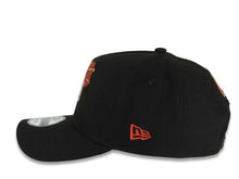 Load image into Gallery viewer, New York Yankees New Era MLB 9FORTY 940 Adjustable A-Frame Cap Hat Black Crown/Visor Red/White Logo With Floral 2024 World Series Side Patch Gray UV
