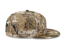 Load image into Gallery viewer, Los Angeles Dodgers New Era MLB 59FIFTY 5950 Fitted Cap Hat Real Tree Edge Camo Crown/Visor White Logo Gray UV

