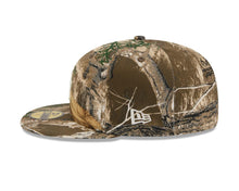 Load image into Gallery viewer, Los Angeles Dodgers New Era MLB 59FIFTY 5950 Fitted Cap Hat Real Tree Edge Camo Crown/Visor White Logo Gray UV
