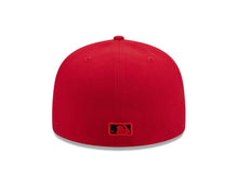 Load image into Gallery viewer, San Diego Padres New Era MLB 59FIFTY 5950 Fitted Cap Hat Red Crown/Visor Black Logo Gray UV
