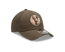 Load image into Gallery viewer, Xolos de Tijuana New Era Liga MX 9FORTY 940 Adjustable M-crown Cap Hat Olive Green Crown/Visor Peach/Olive Logo Gray UV
