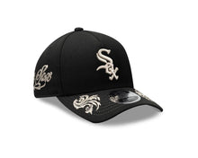Load image into Gallery viewer, Chicago White Sox New Era MLB 9FORTY 940 Adjustable M-Crown Cap Hat Black Crown/Visor White Logo Gray UV (Wordmark)
