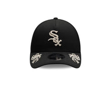 Load image into Gallery viewer, Chicago White Sox New Era MLB 9FORTY 940 Adjustable M-Crown Cap Hat Black Crown/Visor White Logo Gray UV (Wordmark)
