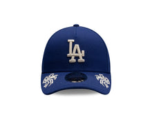 Load image into Gallery viewer, Los Angeles Dodgers New Era MLB 9FORTY 940 Adjustable M-Crown Cap Hat Royal Blue Crown/Visor Team Color Logo Gray UV (Wordmark)
